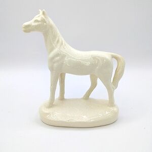 Vintage Horse Porcelain Figurine Marked Japan 5" Tall